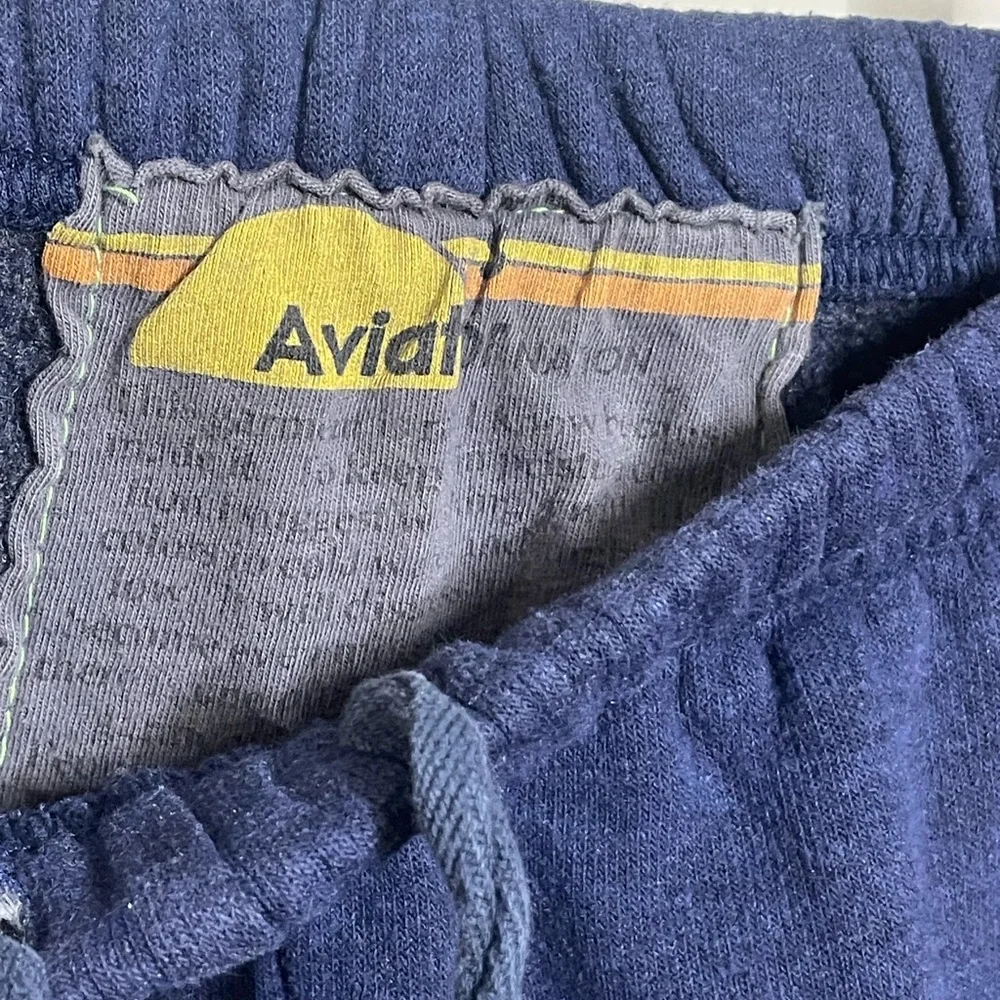 Aviator Nation Stripe Sweatpants in Navy - Picture 8 of 9